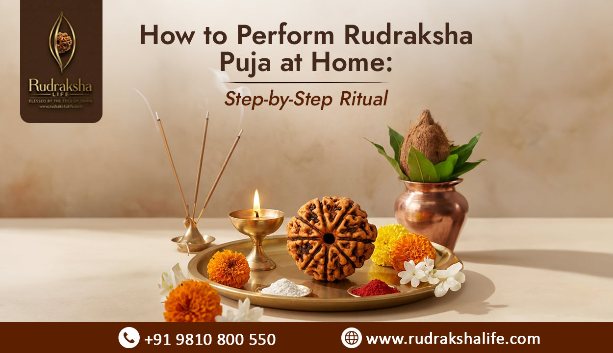 How to Perform Rudraksha Puja at Home: Step-by-Step Ritual?