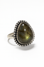 Natural Labradorite Ring