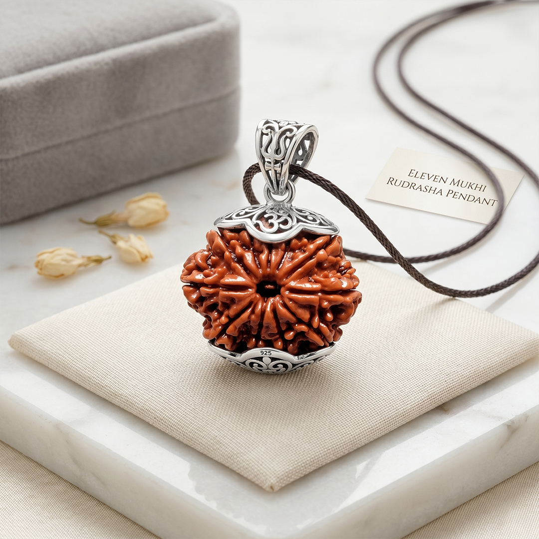 11 MUKHI RUDRAKSHA Unique