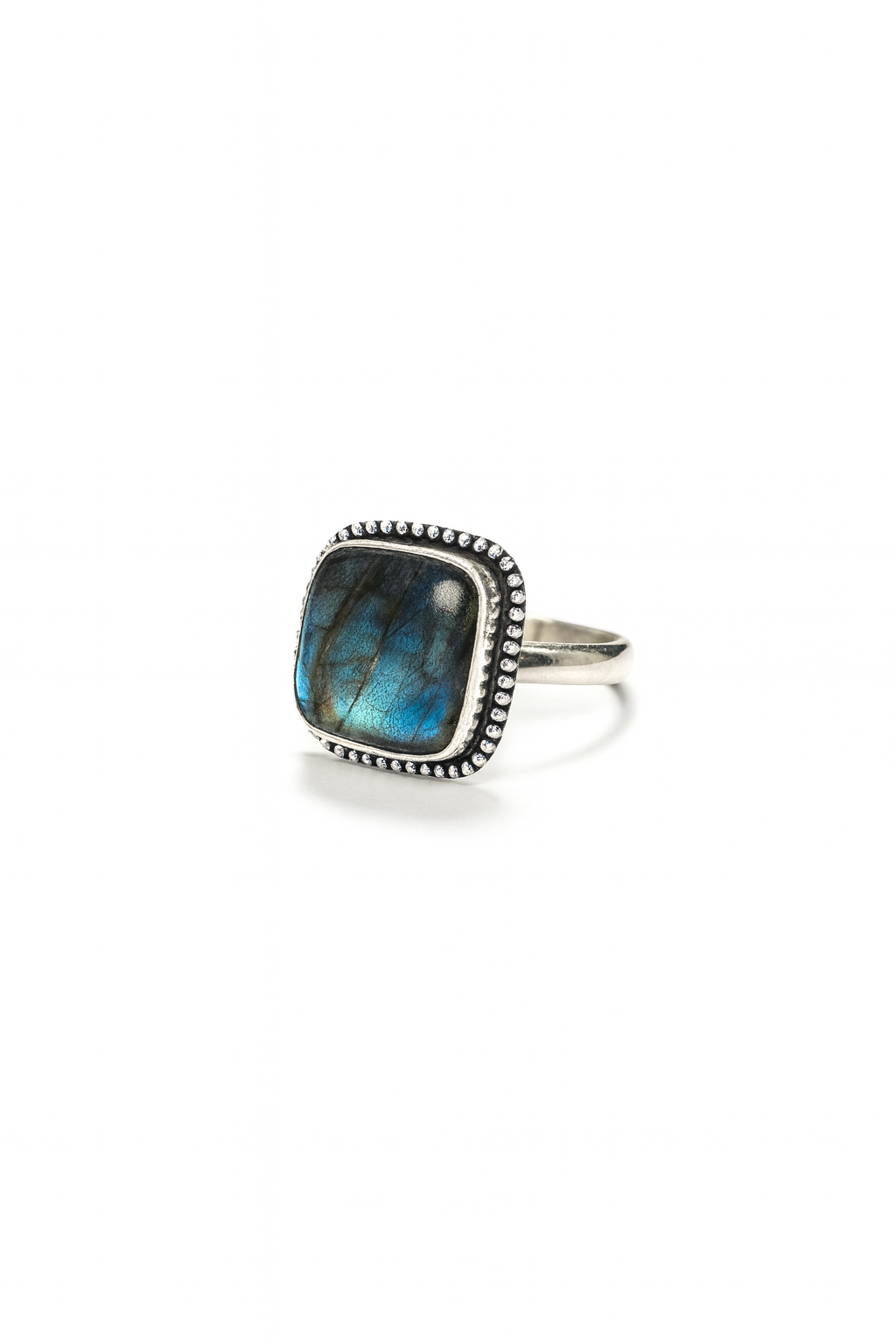 Natural Labradorite Ring
