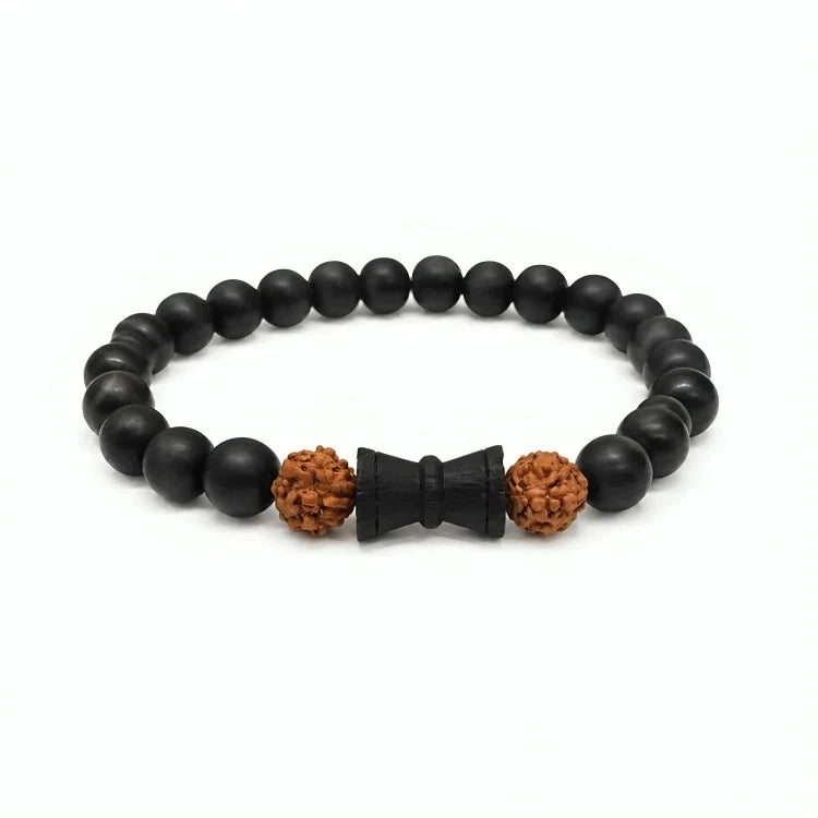 Karungali Damru Bracelet 8mm