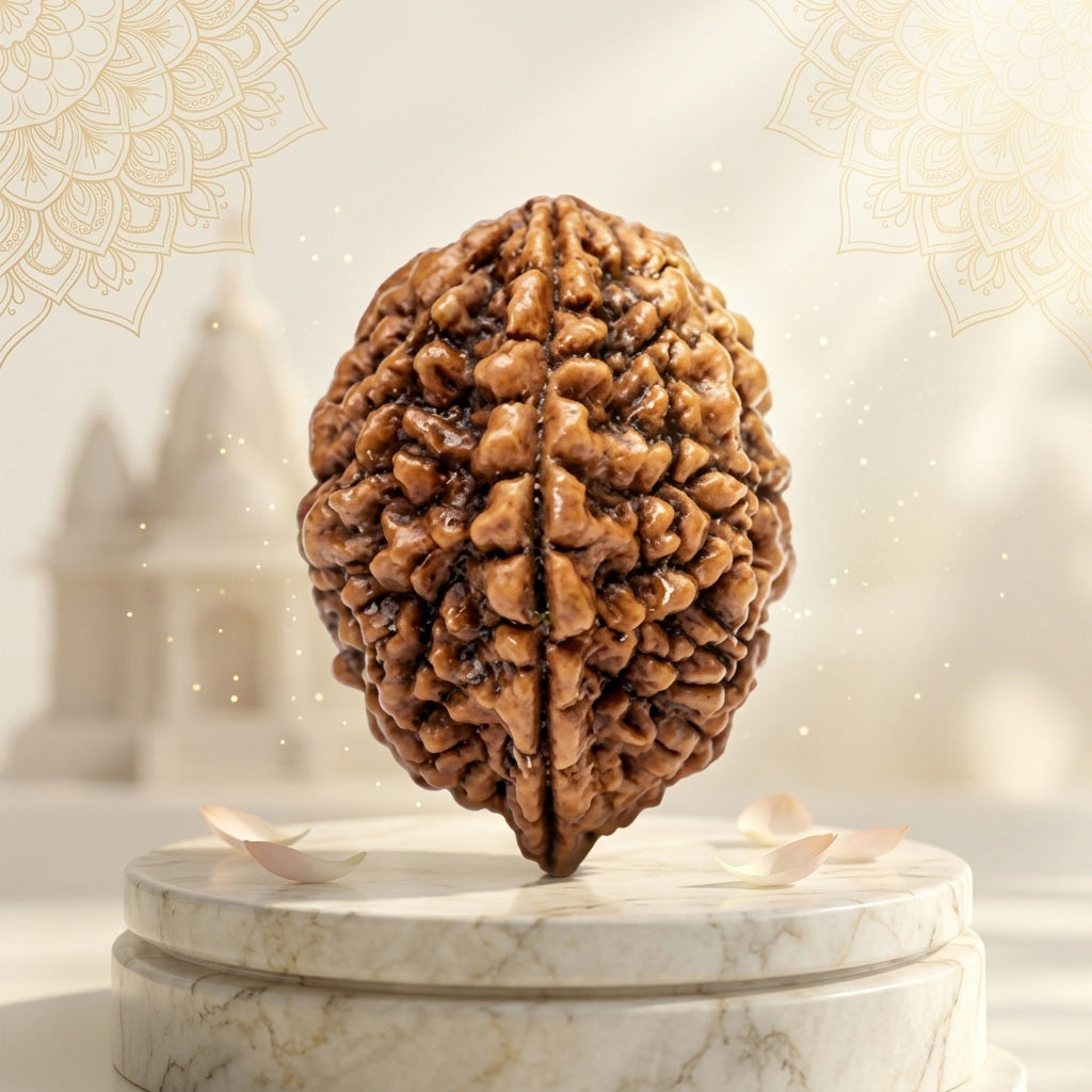 2 Mukhi Rudraksha South India Collector