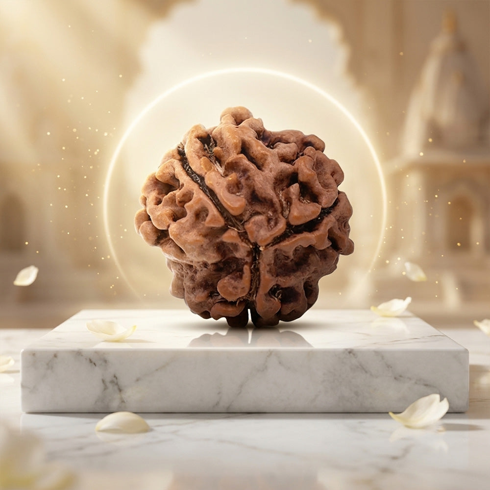 3 Mukhi Rudraksha Hybrid (Collector) Indonesia