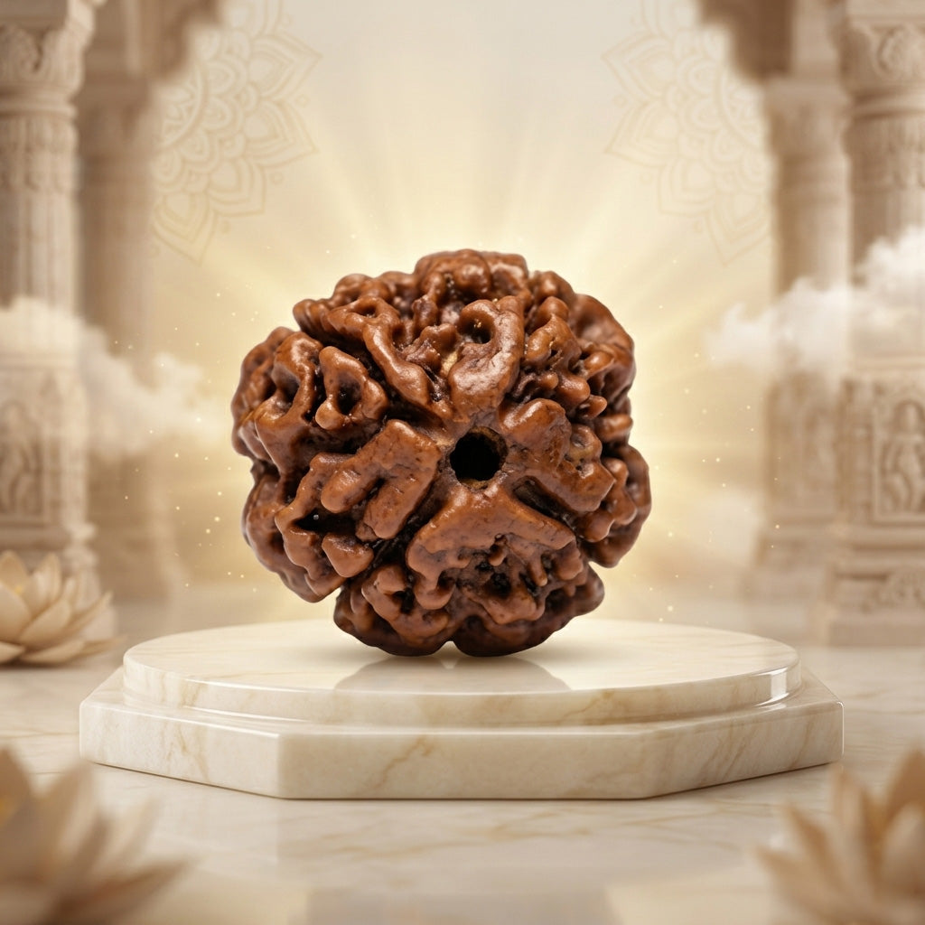 4 MUKHI RUDRAKSHA Regular