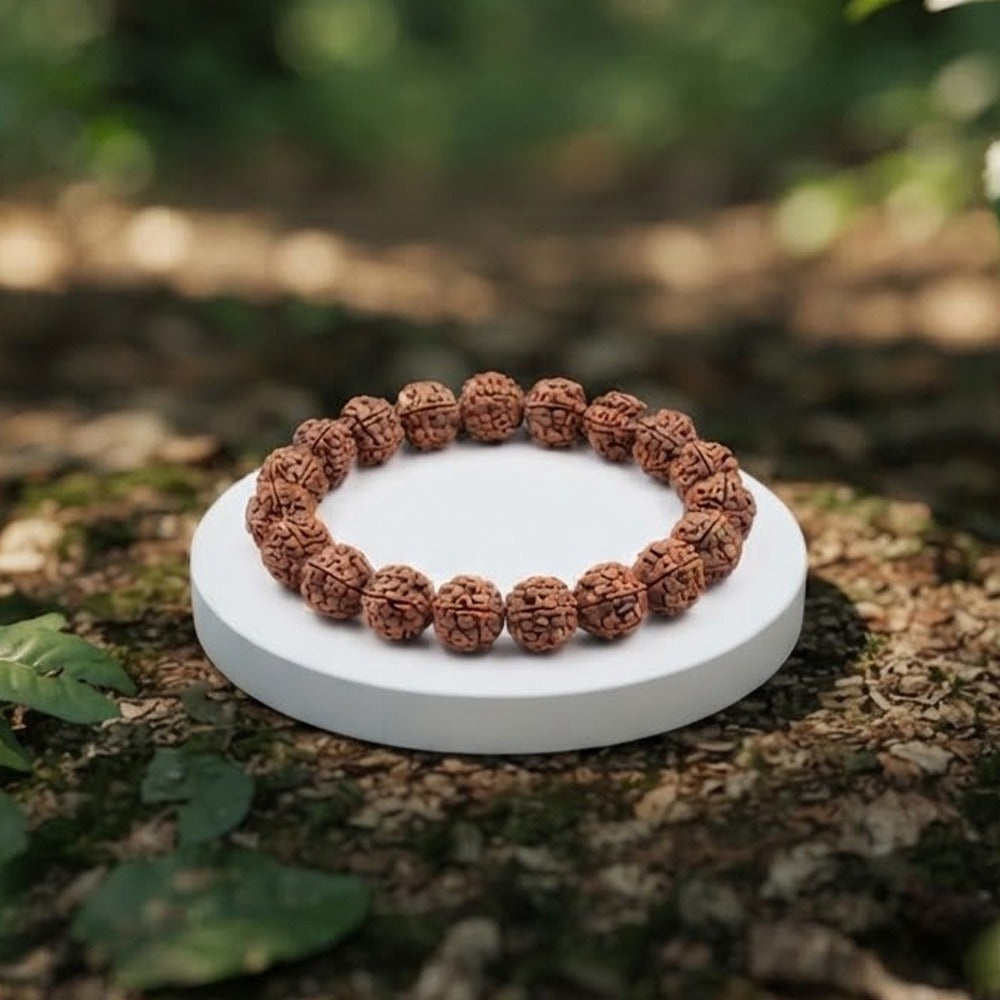 5 Mukhi Rudraksh Bracelet  9-10 mm