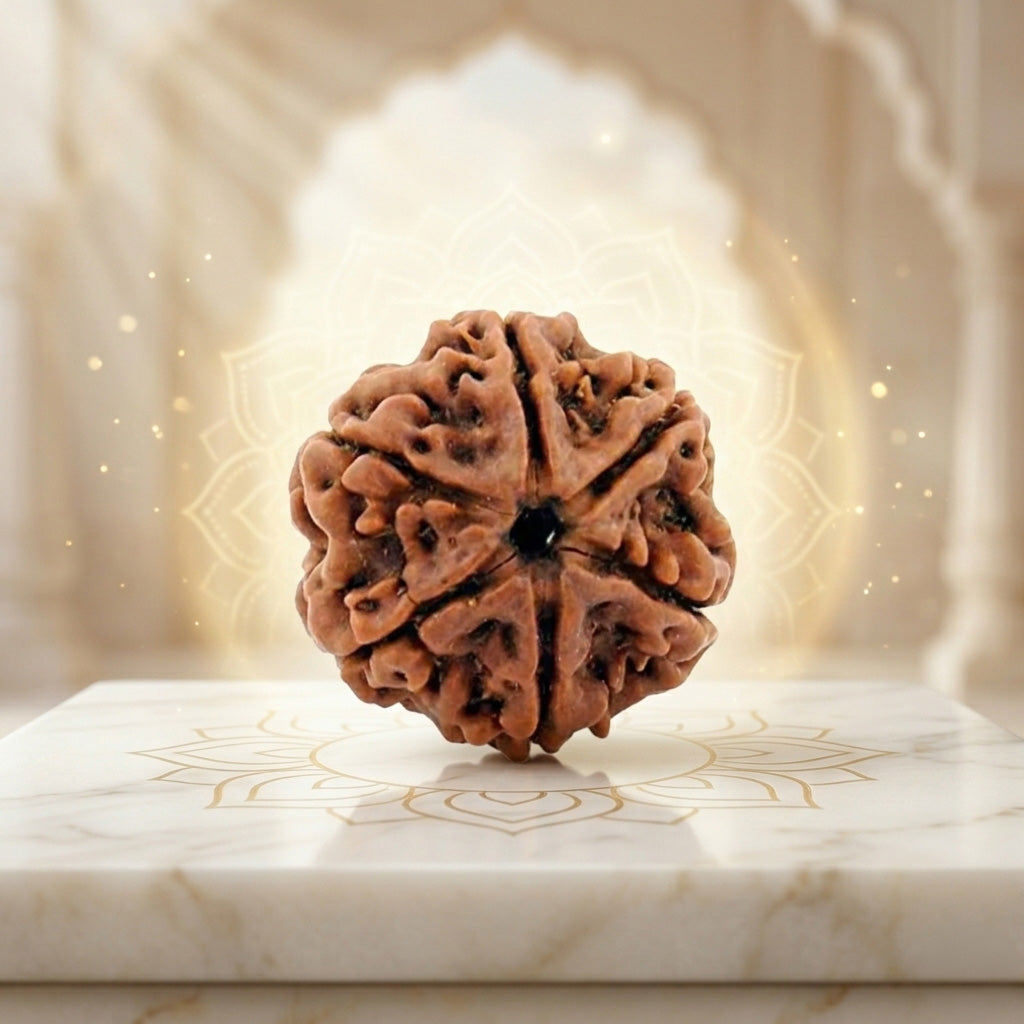 6 MUKHI RUDRAKSHA Regular