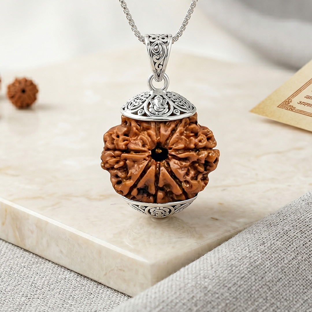 8 MUKHI RUDRAKSHA Unique