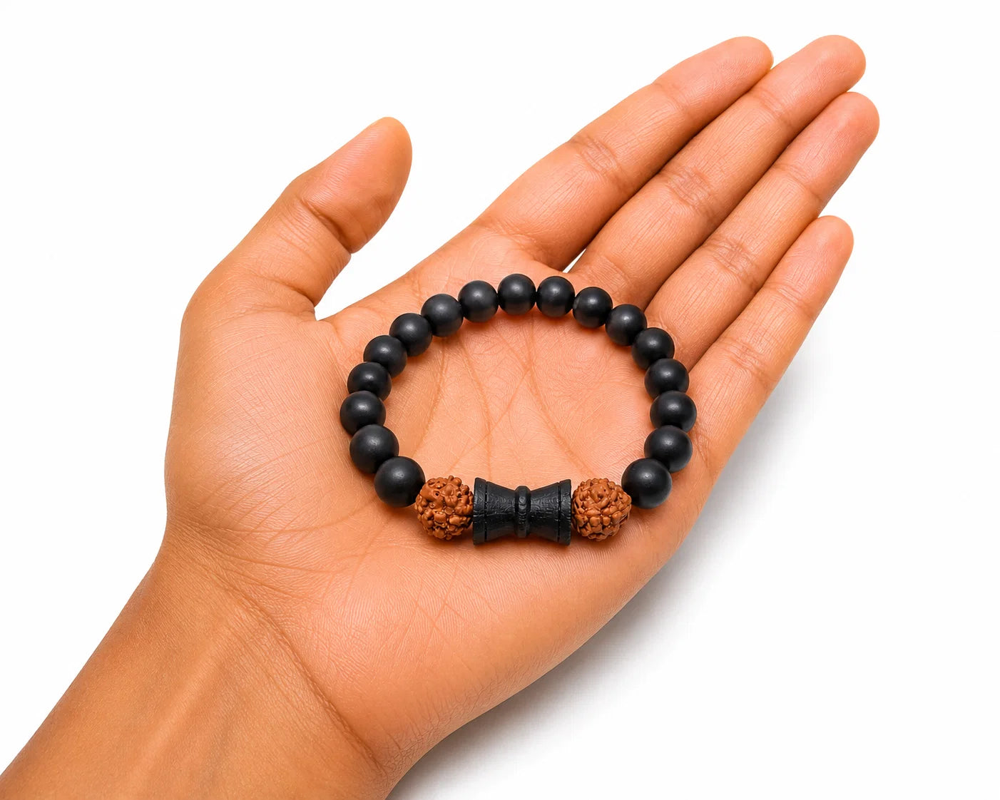 Karungali Damru Bracelet 8mm