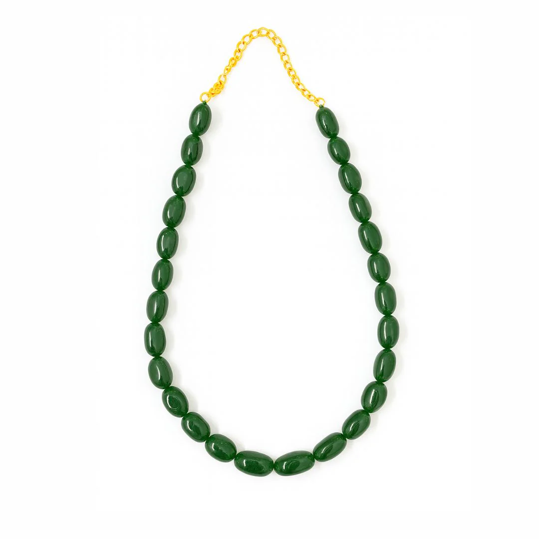 Green Jade Mala