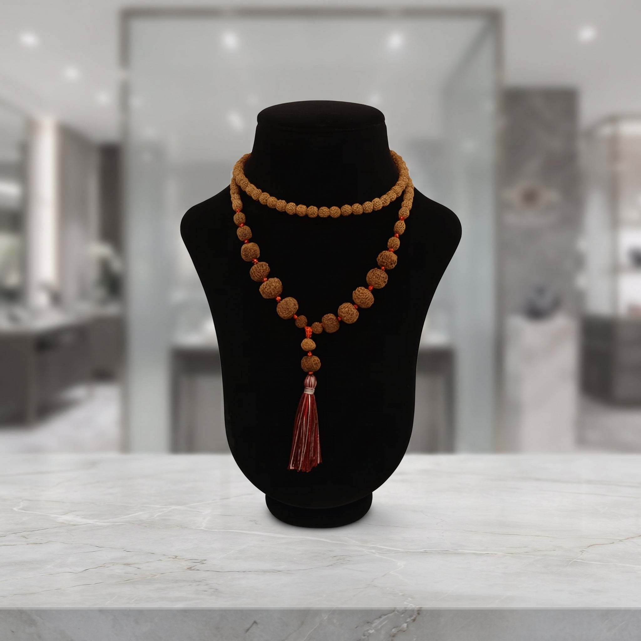 Indonesian Rudraksha Mala Premium