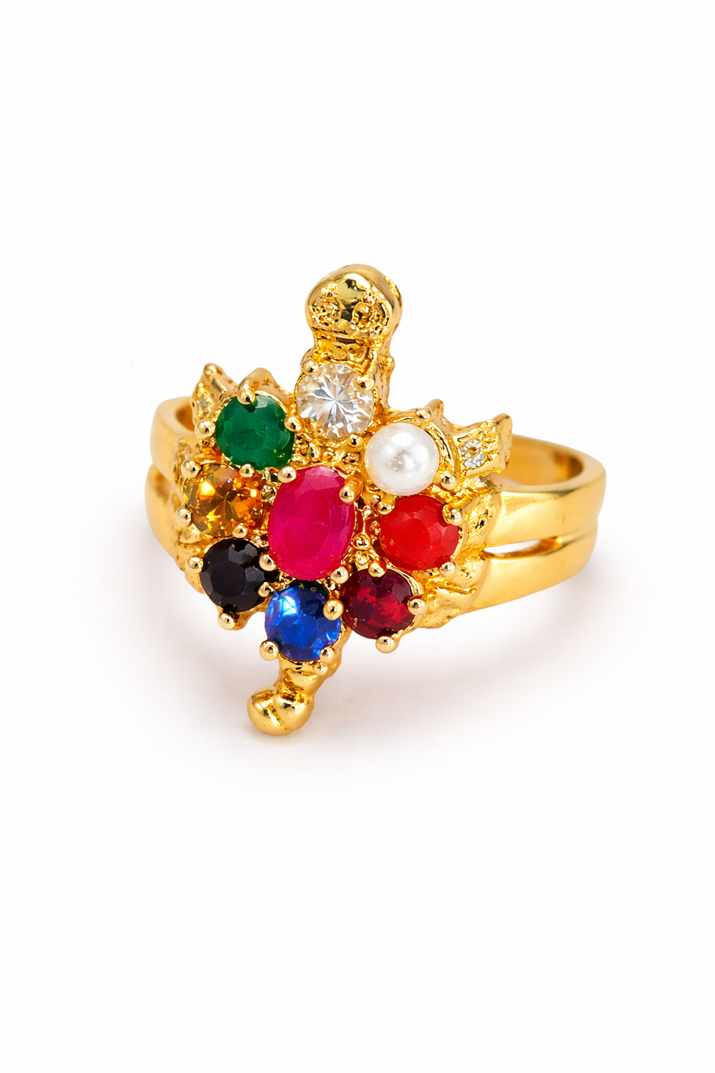Navratan  Turtoise Ring