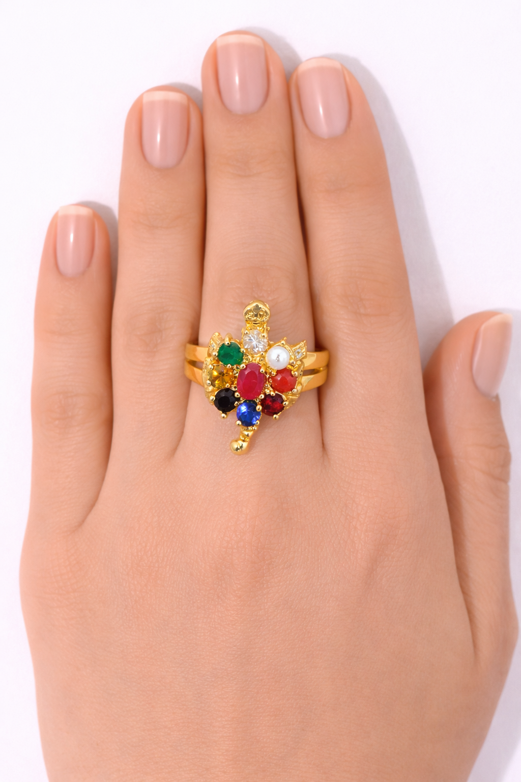 Navratan  Turtoise Ring