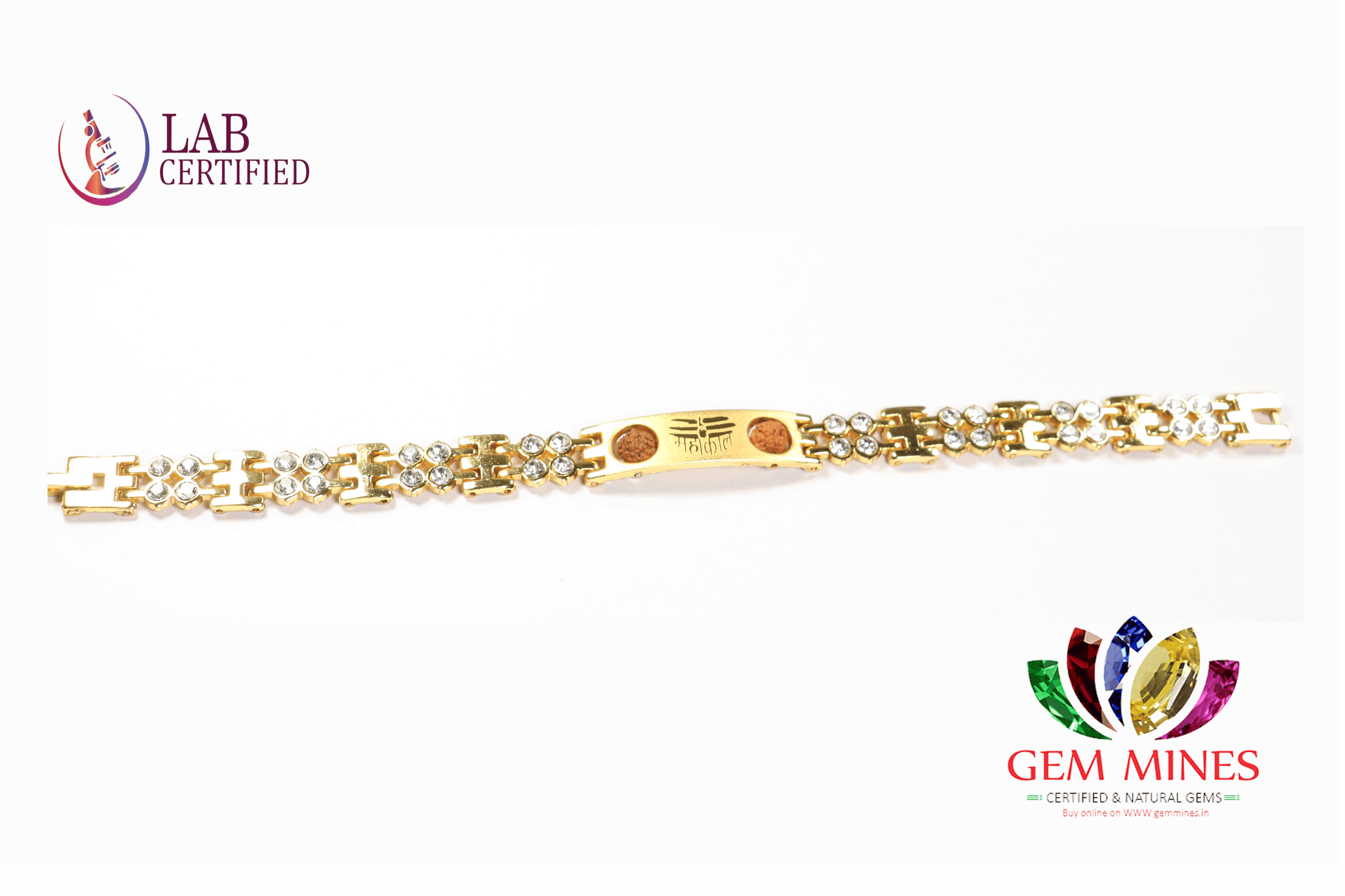 Natural 5 Mukhi Rudraksha Bracelet