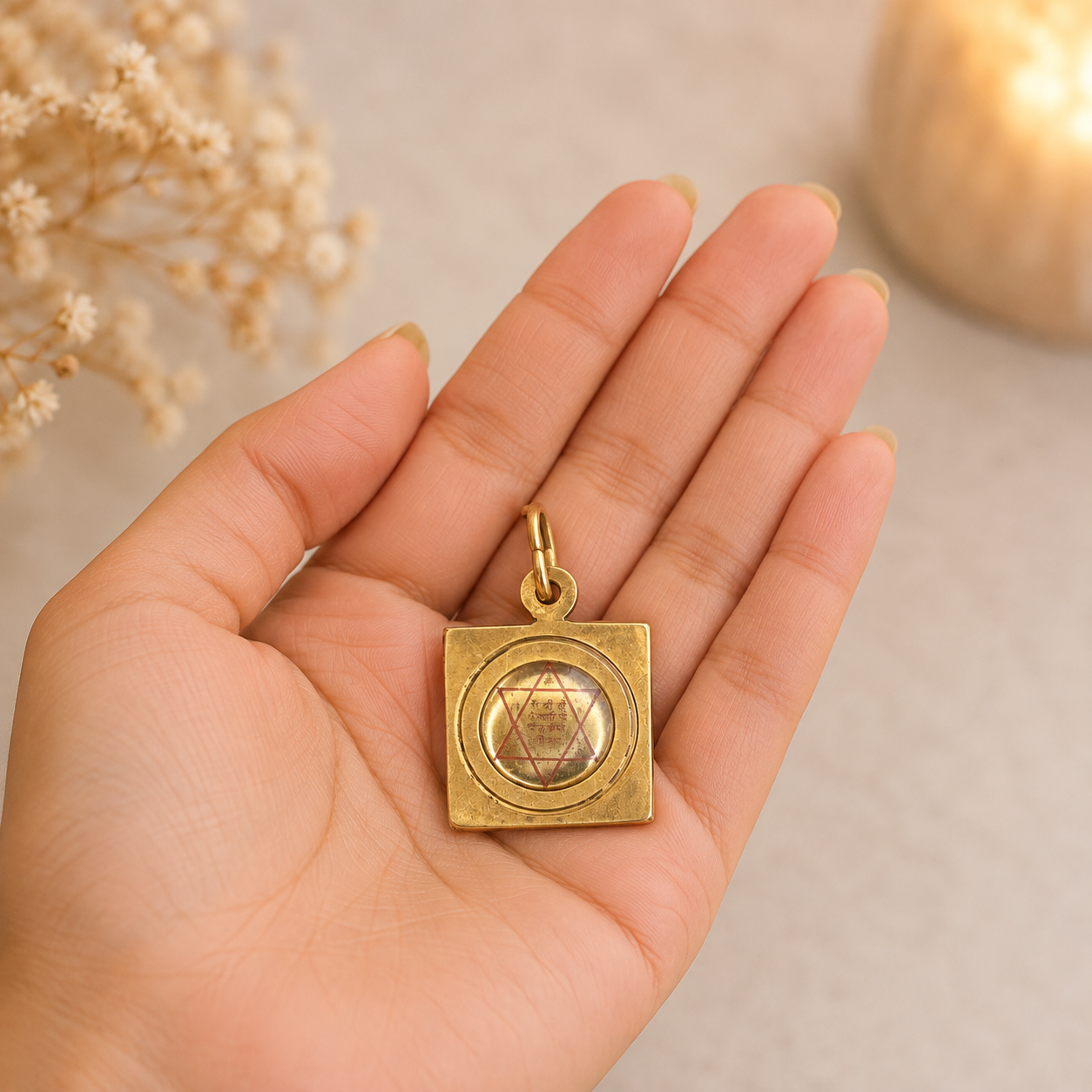 Sampuran Kuber Yantra Gem Locket