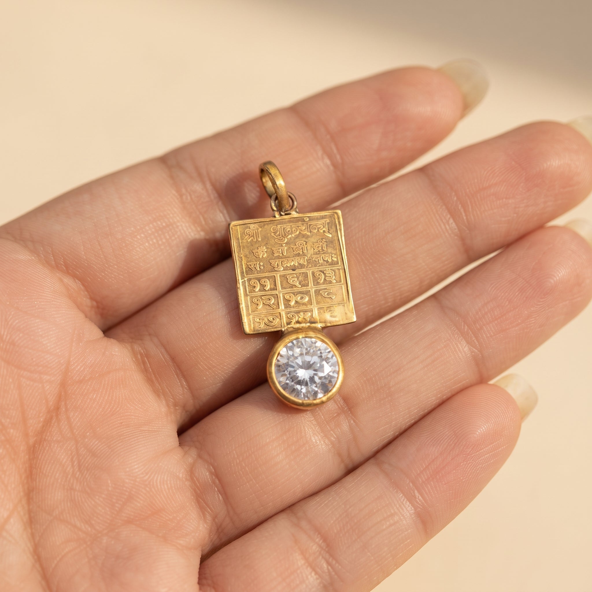 Shree Shukr Yantra Gem Locket