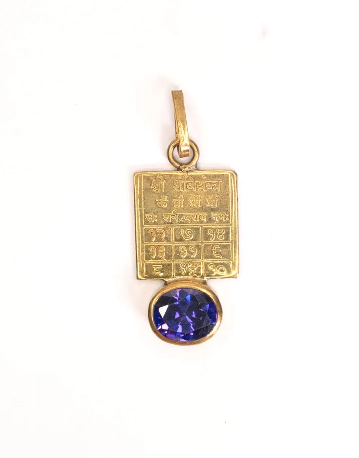 Shree Shani Yantra Gem Locket