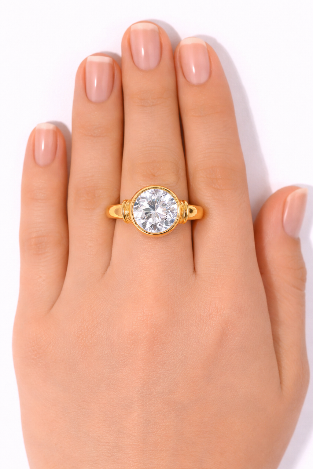 Natural Zircon Ring