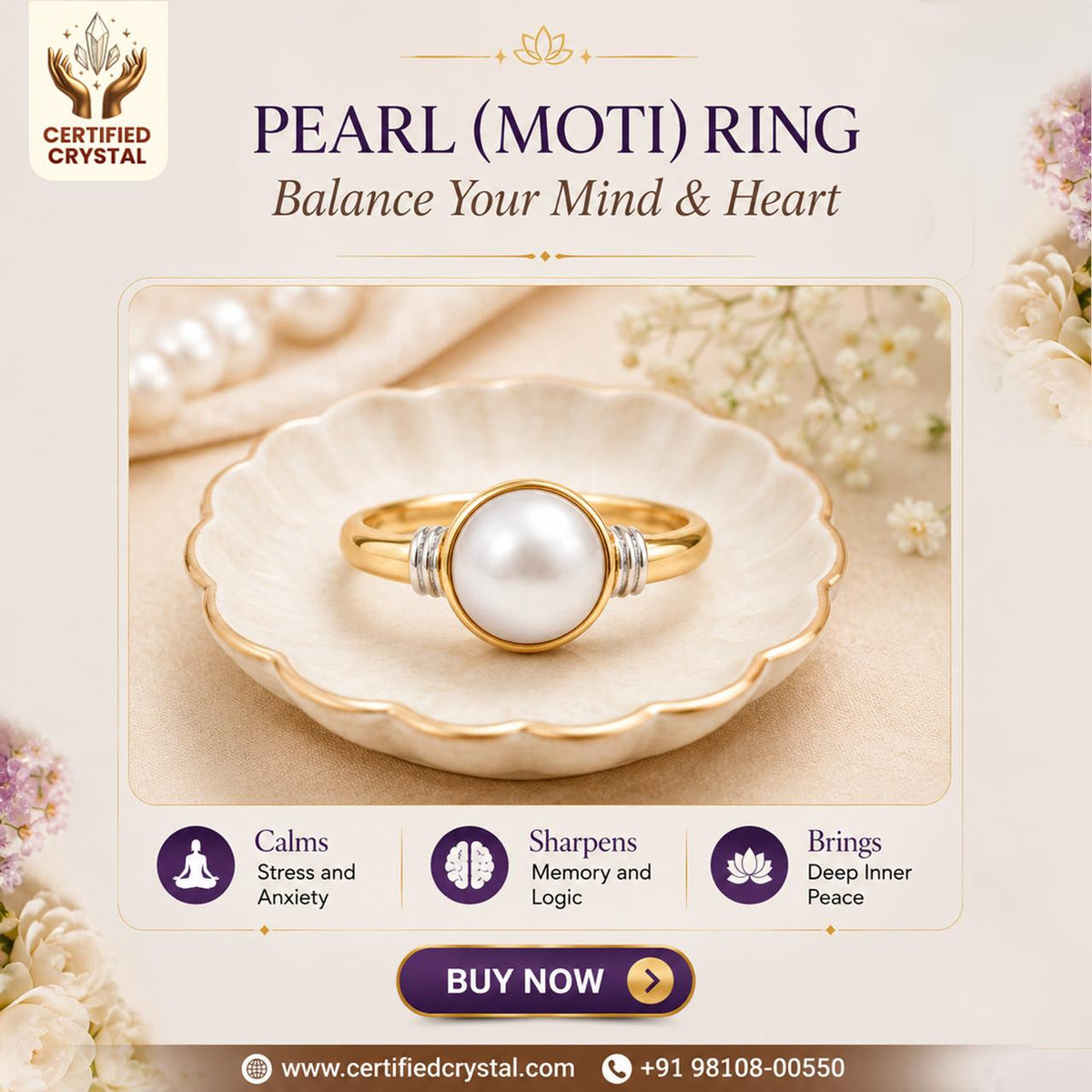 Pearl Ring (Moti)