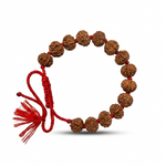 Ganesh Rudraksha Bracelet with Knot
